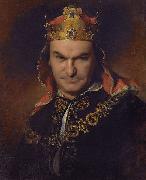Friedrich von Amerling Bogumil Dawison as Richard III oil on canvas